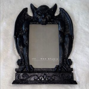 Max Studio Midnight Black Gargoyle Frame Halloween